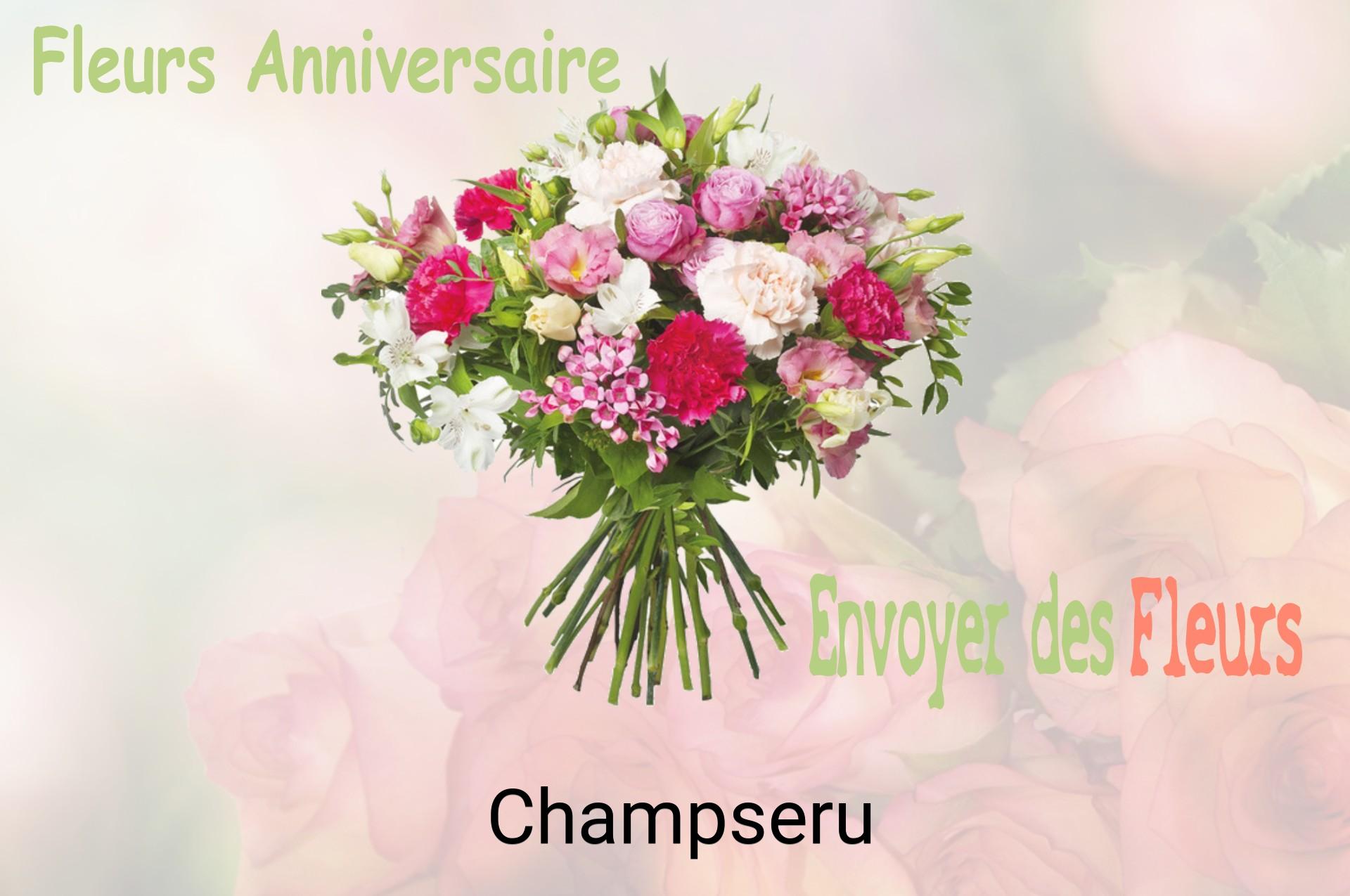 Bouquet de fleurs d’anniversaire livré à Champseru