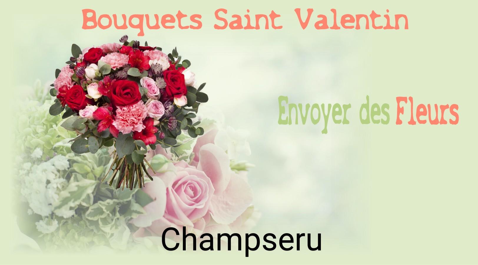 Roses de Saint-Valentin livrées à Champseru